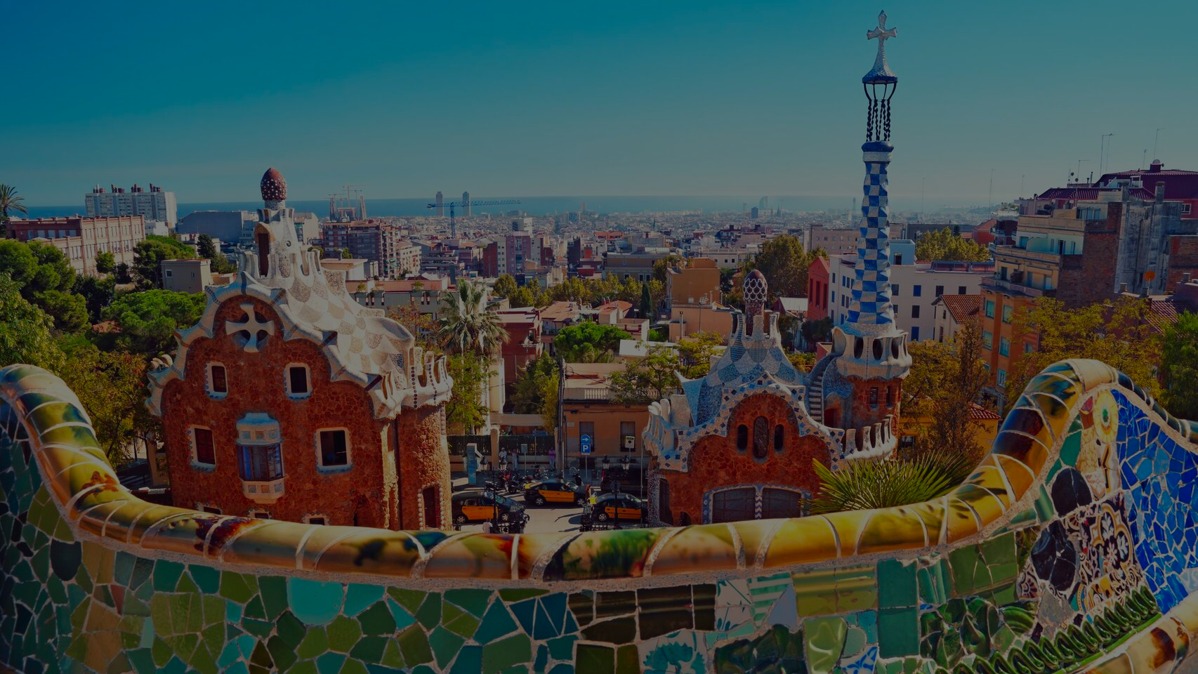 Barcelona-skyline Barcelona city skyline